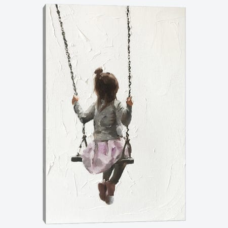 Swing Time Canvas Print #JCT125} by James Coates Canvas Art Print