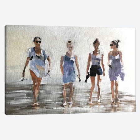 The Girls Canvas Print #JCT128} by James Coates Canvas Artwork