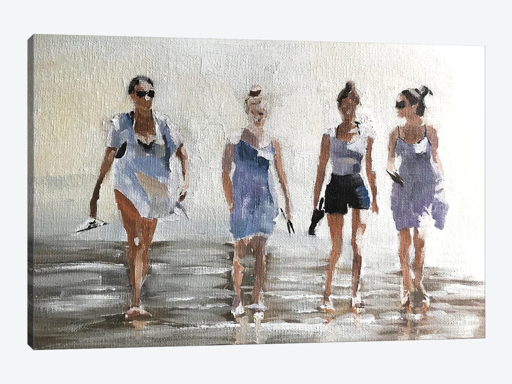 The Girls by James Coates 1-piece Canvas Wall Art