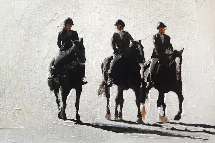 Three Horse Riders