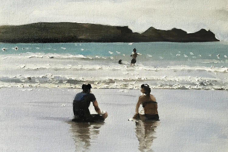 Time Out At The Beach by James Coates wall art