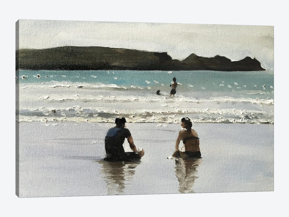 Time Out At The Beach by James Coates 1-piece Canvas Artwork