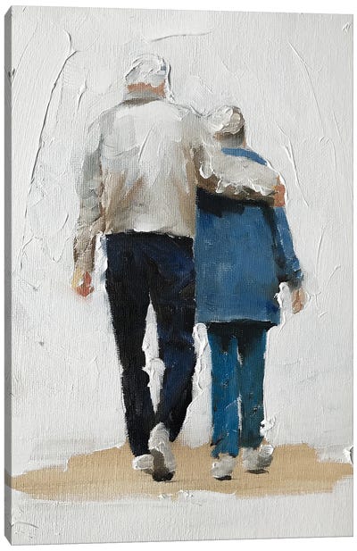 Together Forever Canvas Art Print - Love Art