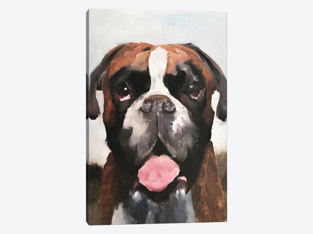 Boxer Dog by James Coates 1-piece Art Print
