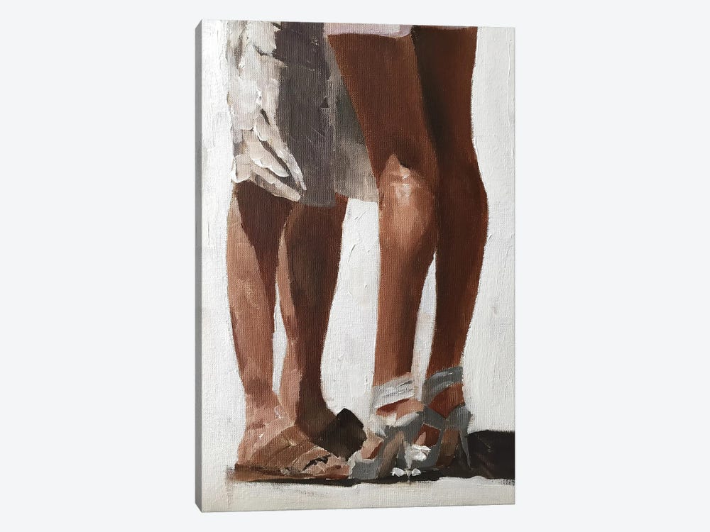 Couple Embracing by James Coates 1-piece Canvas Artwork