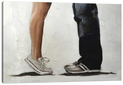 Working Out Canvas Art Print - Body Language