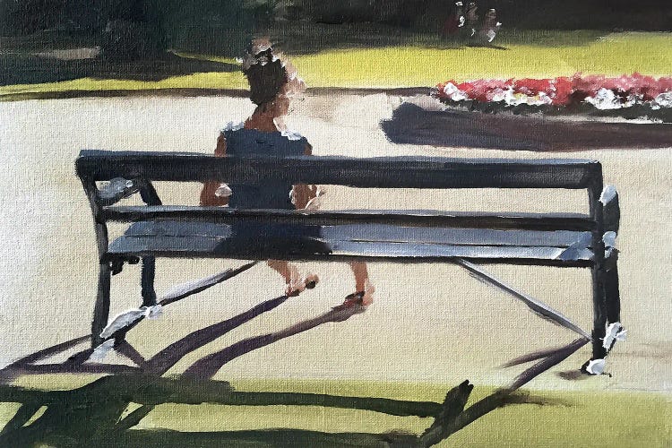 Girl On A Bench