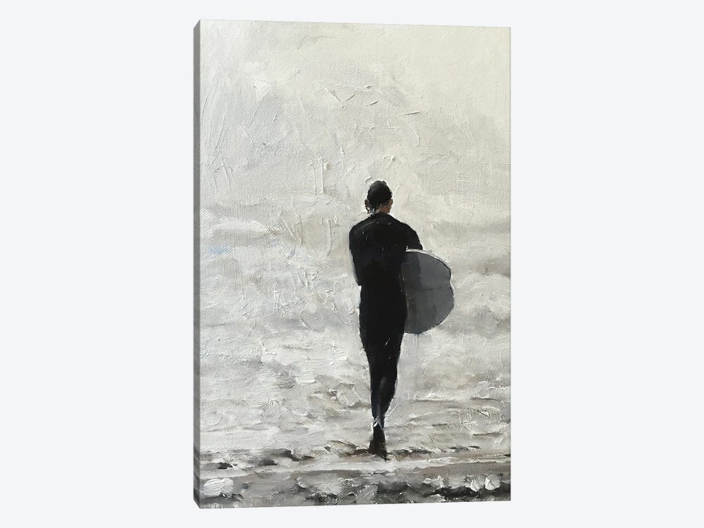 Gone Surfing by James Coates 1-piece Canvas Art