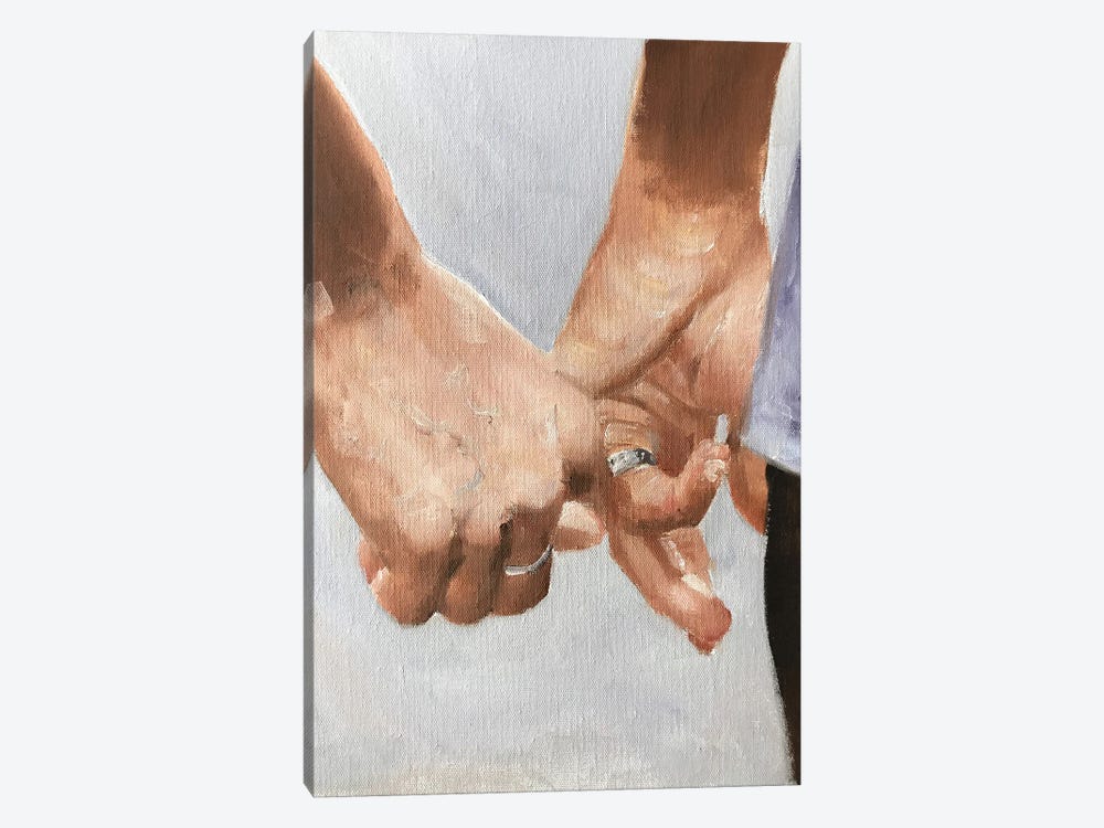 Hands Together by James Coates 1-piece Canvas Artwork