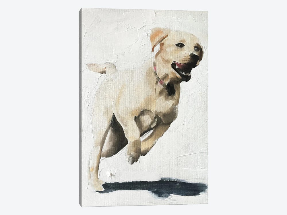 Happy Labrador 1-piece Canvas Wall Art