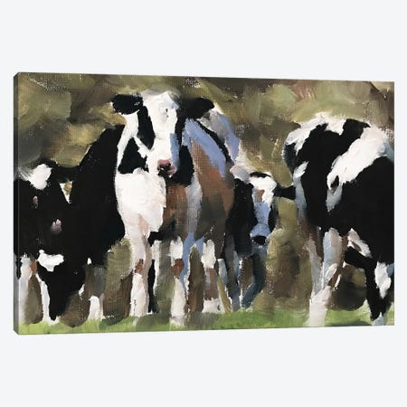Heard Of Cows Canvas Print #JCT69} by James Coates Canvas Artwork