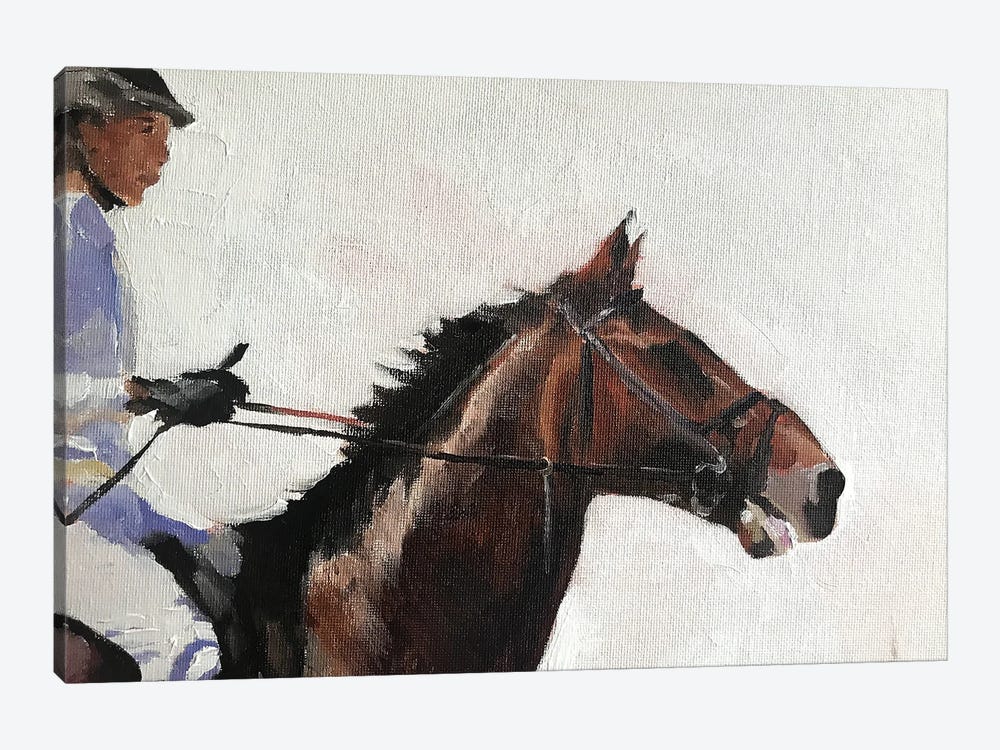 Horse Rider by James Coates 1-piece Canvas Art Print