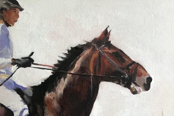 Horseback: Horse Rider by James Coates