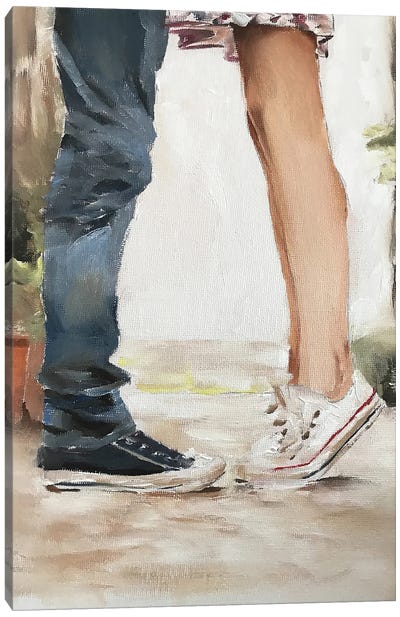 Keeping Me On My Toes Canvas Art Print - Body Language