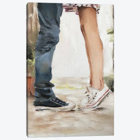 Keeping Me On My Toes Canvas Print #JCT82} by James Coates Canvas Art