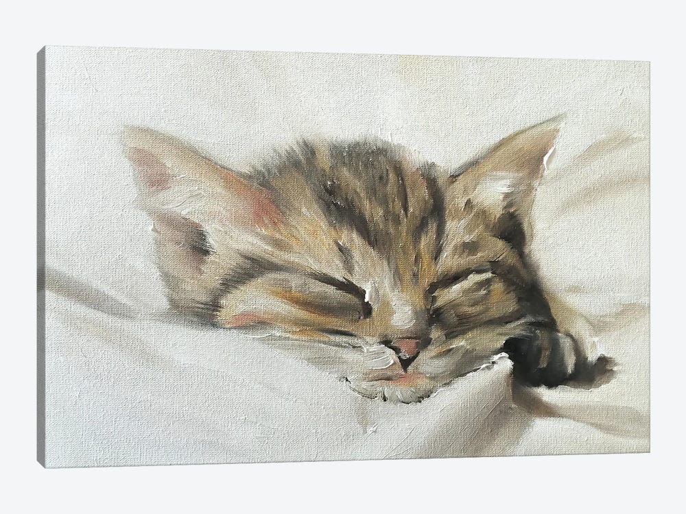 Kitten by James Coates 1-piece Canvas Art Print