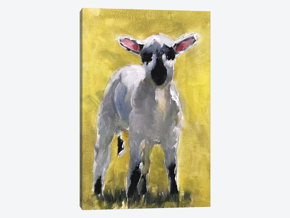 Little Lamb by James Coates 1-piece Canvas Art Print