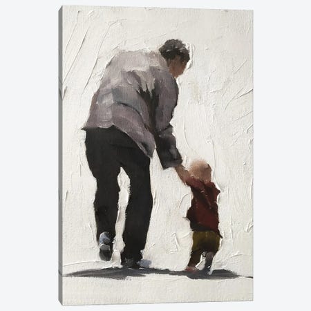 Me And My Grandad Canvas Print #JCT95} by James Coates Canvas Art