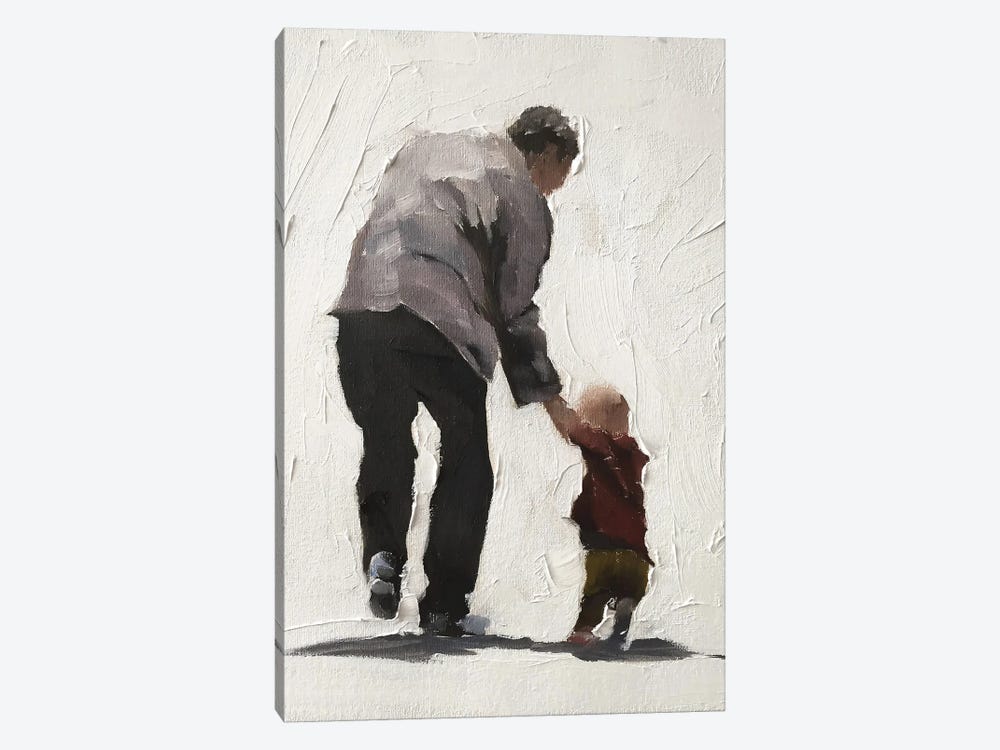 Me And My Grandad by James Coates 1-piece Canvas Art Print