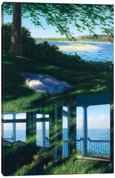 Hay Harbor Lido Canvas Art Print - Jeff Carpenter