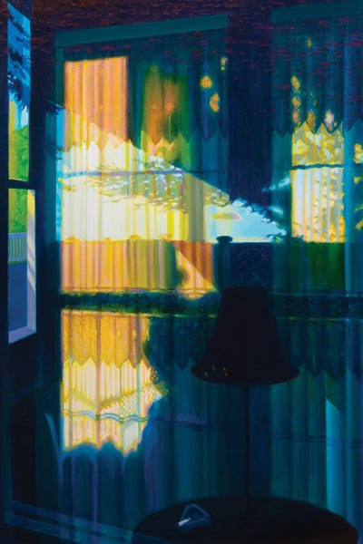 Still Life In Bordello Window by Jeff Carpenter art print