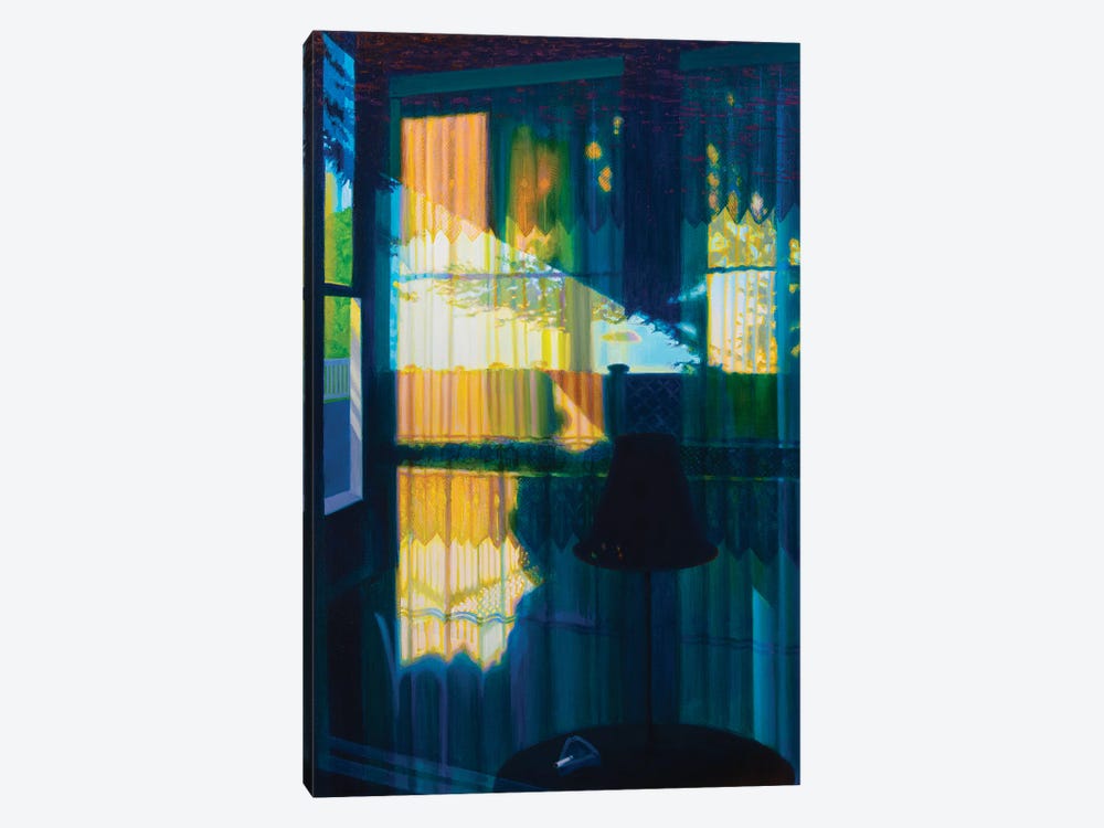 Still Life In Bordello Window by Jeff Carpenter 1-piece Canvas Print