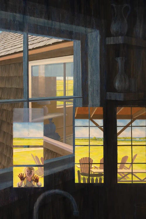 Anybody In There? by Jeff Carpenter wall art