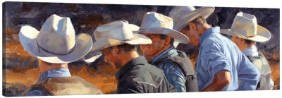 Usual Suspects Canvas Art Print - Home on the Range