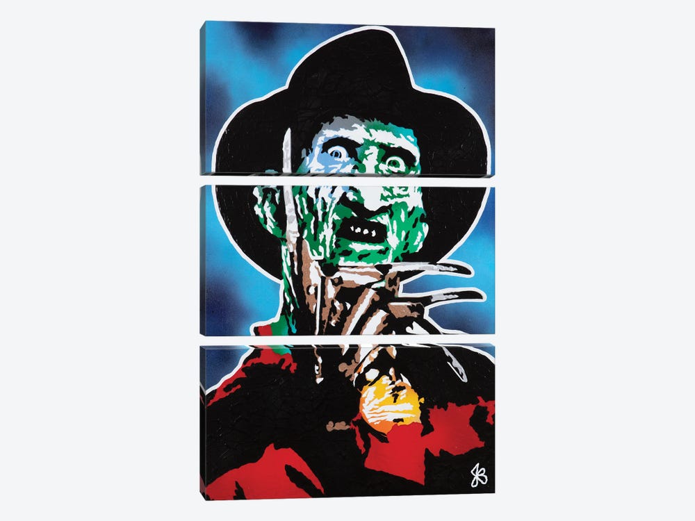 Nightmares by Jared Bowman 3-piece Canvas Print
