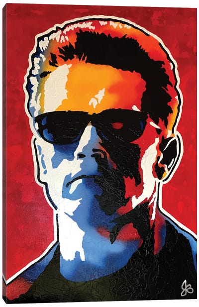 Hasta La Vista Baby Canvas Art Print - The Terminator