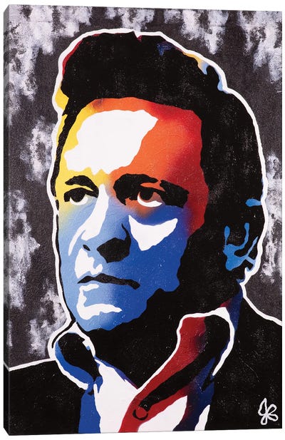 Hurt Canvas Art Print - Johnny Cash
