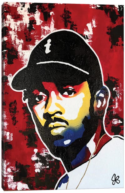 K. Dot Canvas Art Print - Kendrick Lamar