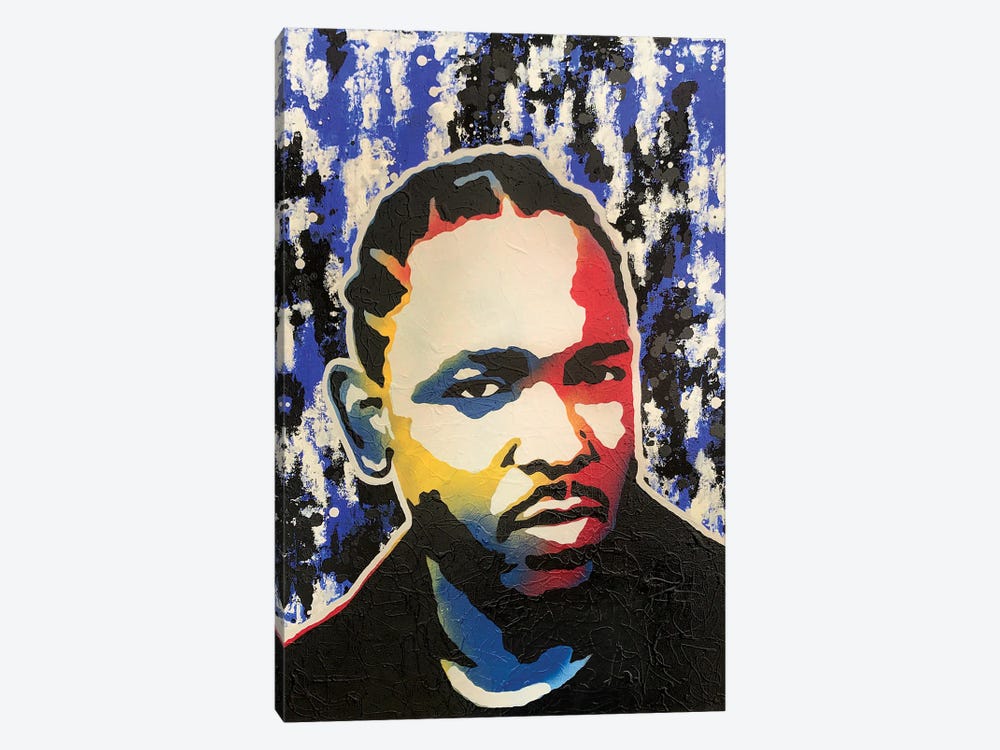 Kendrick Lamar by Jared Bowman 1-piece Canvas Wall Art
