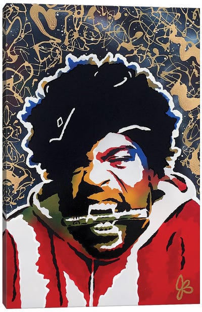 Method Man Canvas Art Print - Jared Bowman