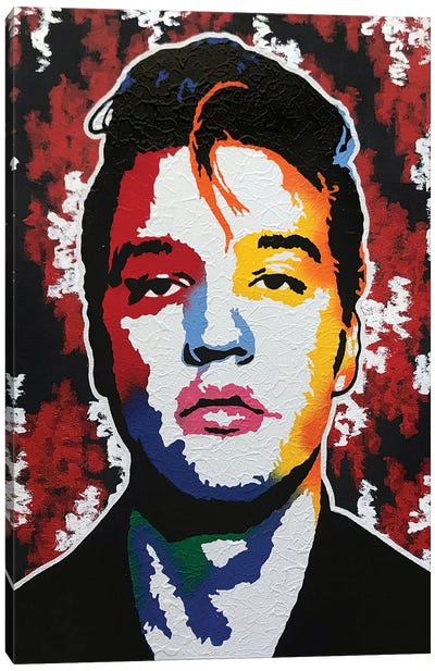 The King Canvas Art Print - Similar to Andy Warhol