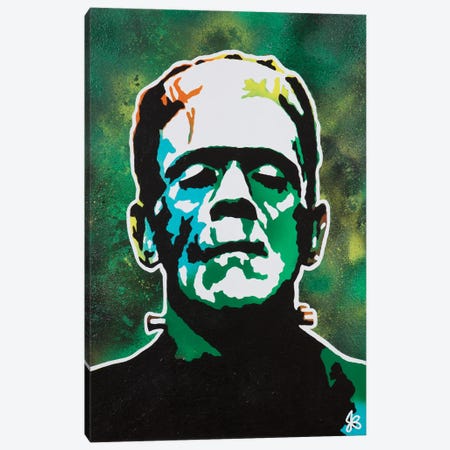 Frankenstein Canvas Print #JDB38} by Jared Bowman Canvas Wall Art