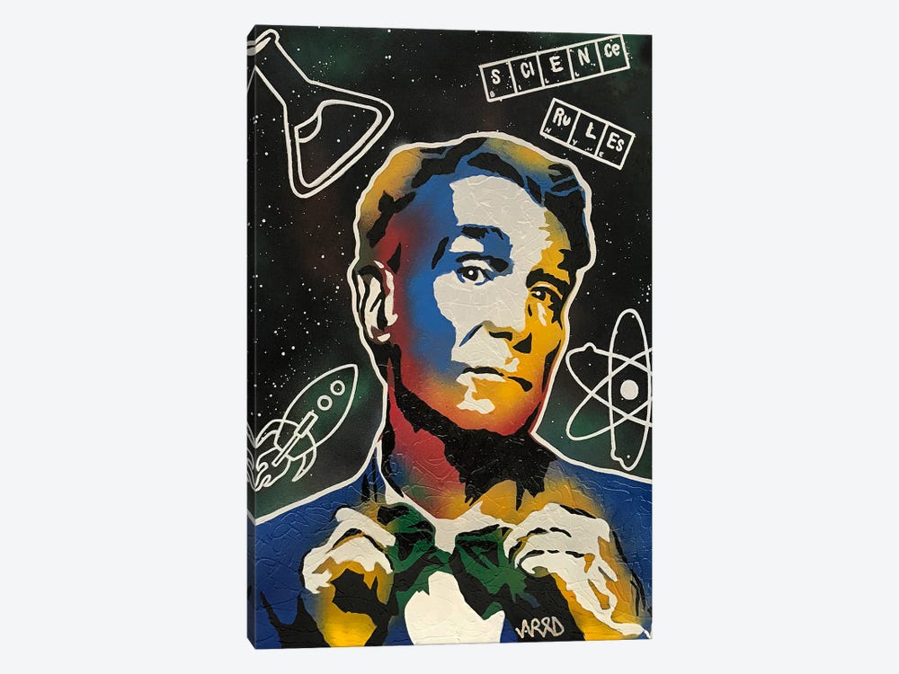 Bill Nye by Jared Bowman 1-piece Canvas Artwork