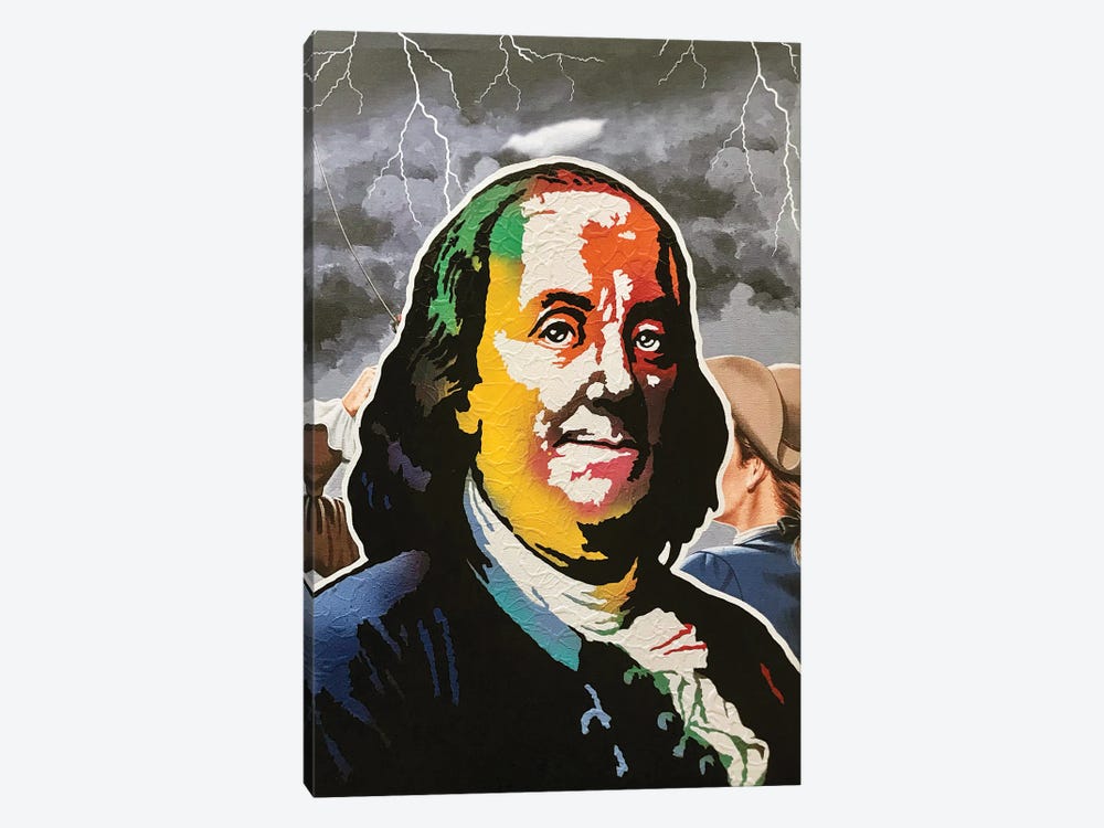 Benjamin Franklin by Jared Bowman 1-piece Art Print
