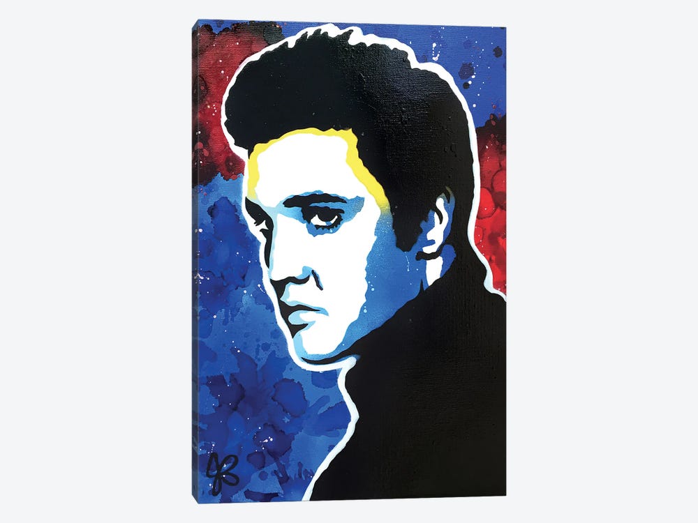 Elvis Presley by Jared Bowman 1-piece Canvas Art