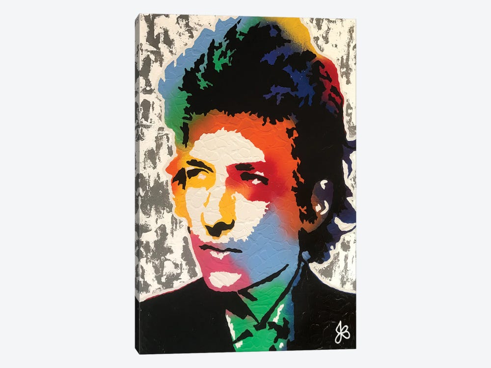 Bob Dylan by Jared Bowman 1-piece Canvas Art