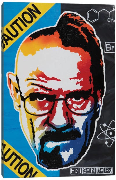 Heisenberg Canvas Art Print - Bryan Cranston