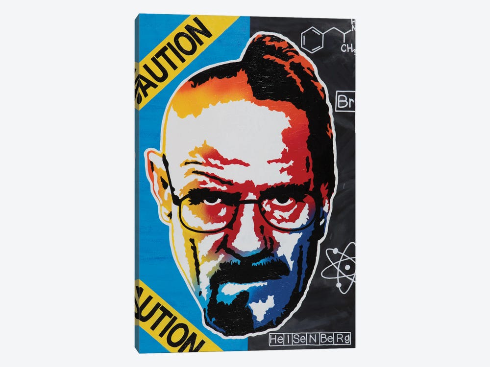 Heisenberg by Jared Bowman 1-piece Canvas Print
