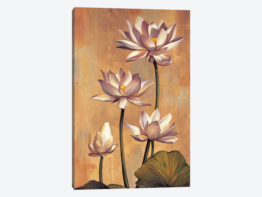 White Lotus by Jill Deveraux 1-piece Art Print