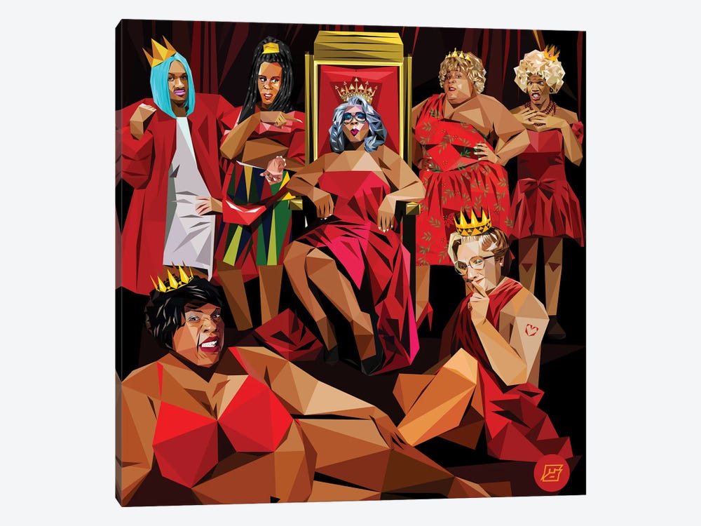 Ghetto Queens by Michael Jermaine Doughty 1-piece Canvas Art Print