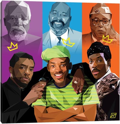 Princes Before Kings Canvas Art Print - Will Smith