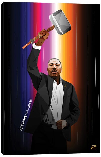 Worthy Canvas Art Print - Martin Luther King Jr.
