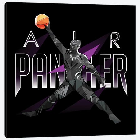 Air Panther Canvas Print #JDG36} by Michael Jermaine Doughty Canvas Artwork