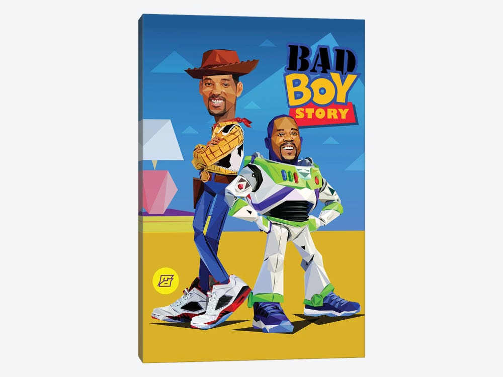 Bad Boy Story by Michael Jermaine Doughty 1-piece Canvas Art