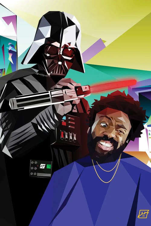 Darth Fader Donald Glover