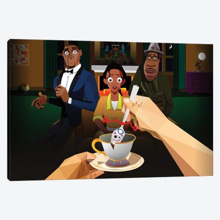 Get Out Disney Canvas Print #JDG43} by Michael Jermaine Doughty Canvas Wall Art